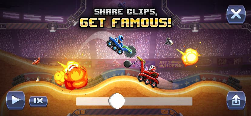 Drive Ahead! - Pixel Car Fight screenshot 6 - screenshot