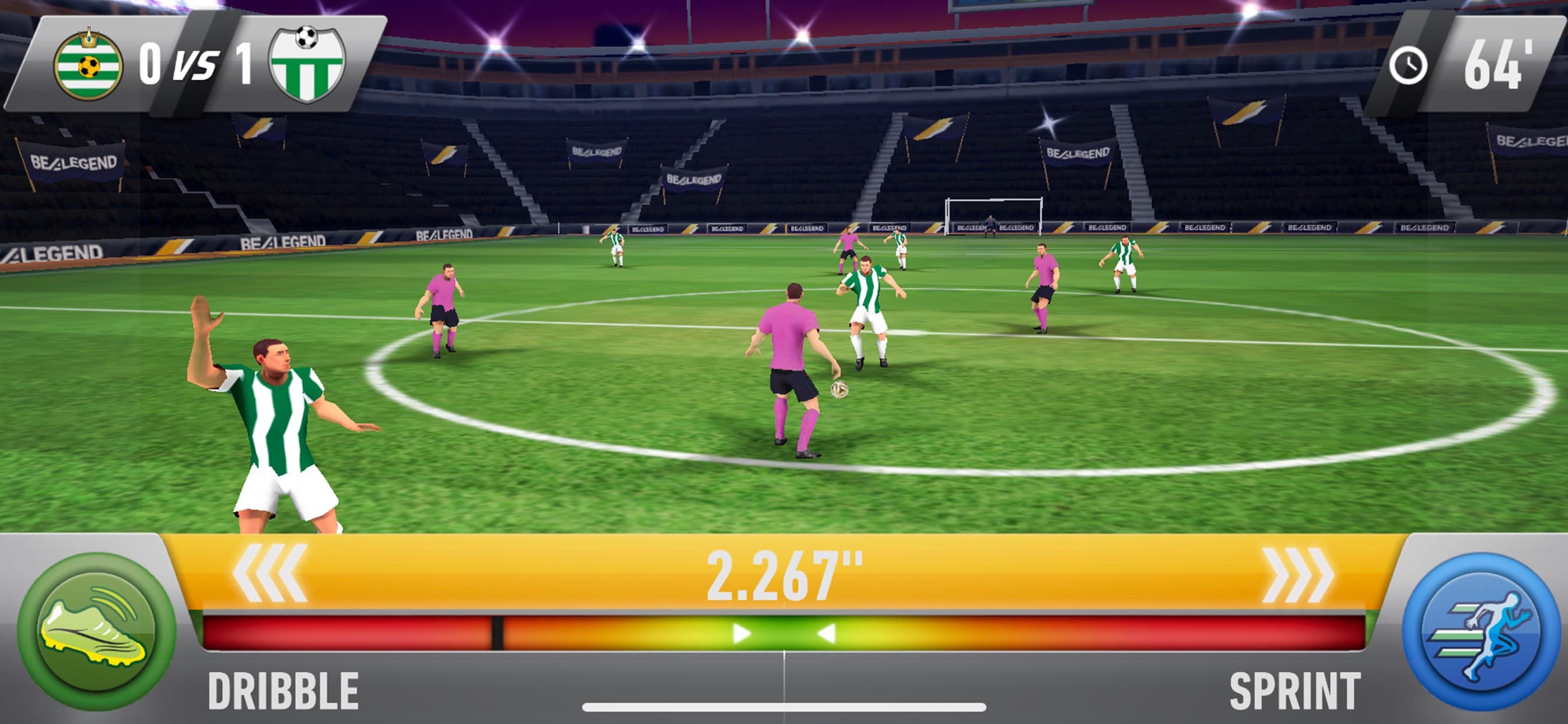 BE A LEGEND Soccer Career screenshot 2 - screenshot