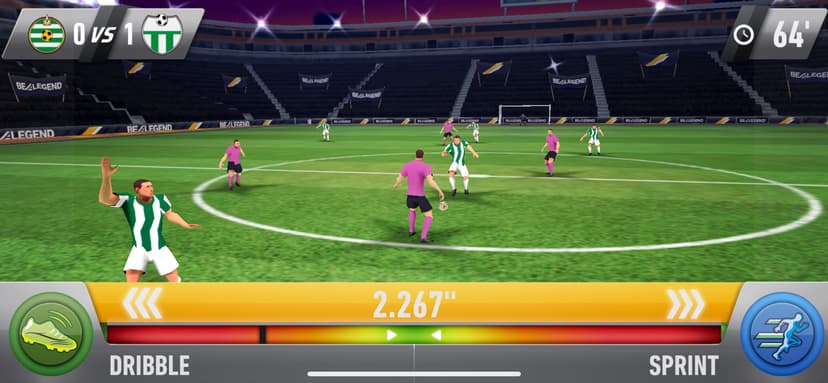 BE A LEGEND Soccer Career screenshot 2 - screenshot