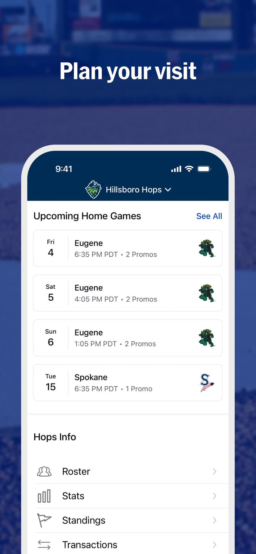 MiLB screenshot 3 - screenshot