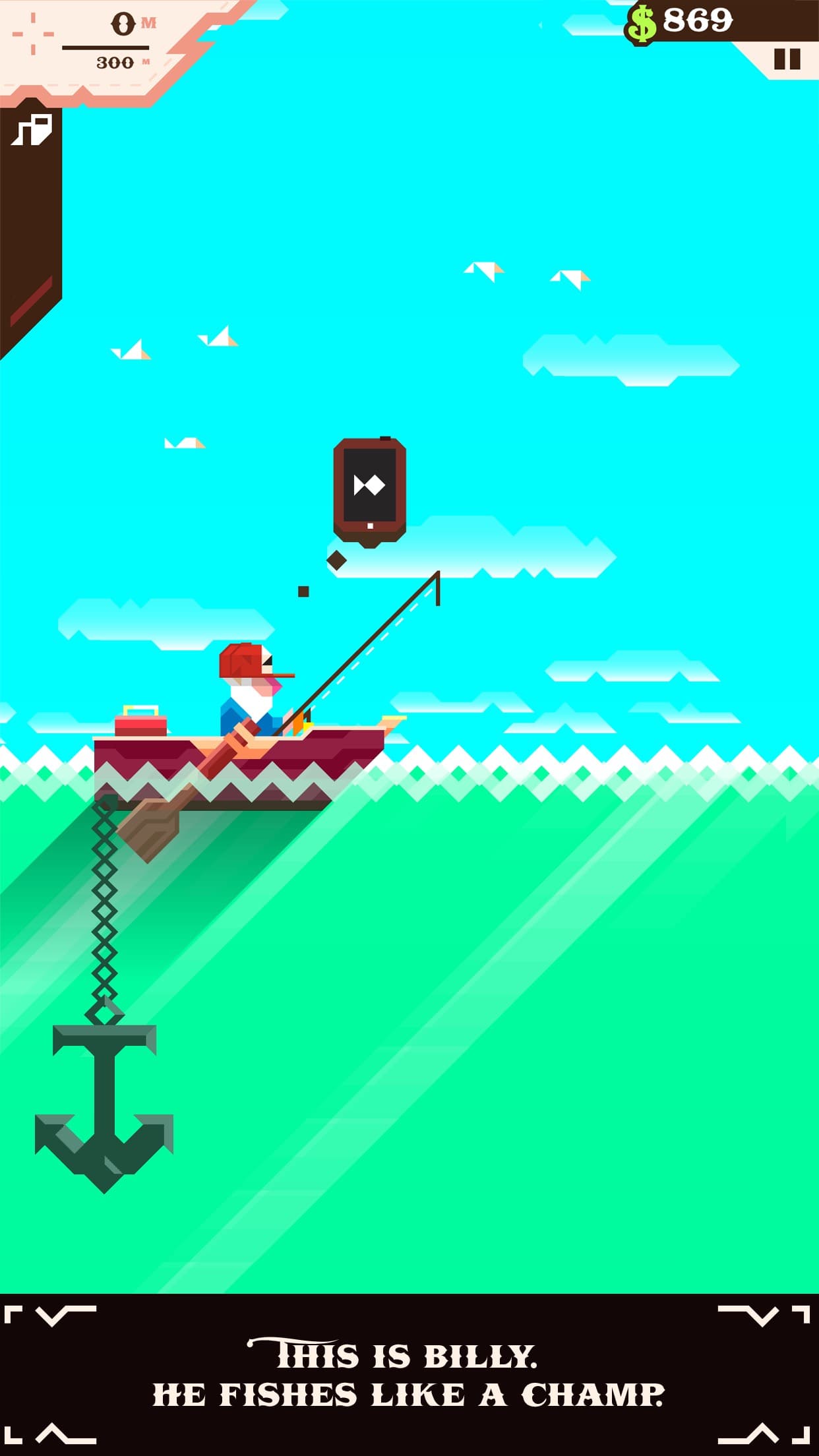 Ridiculous Fishing - A Tale of Redemption screenshot 1 - screenshot