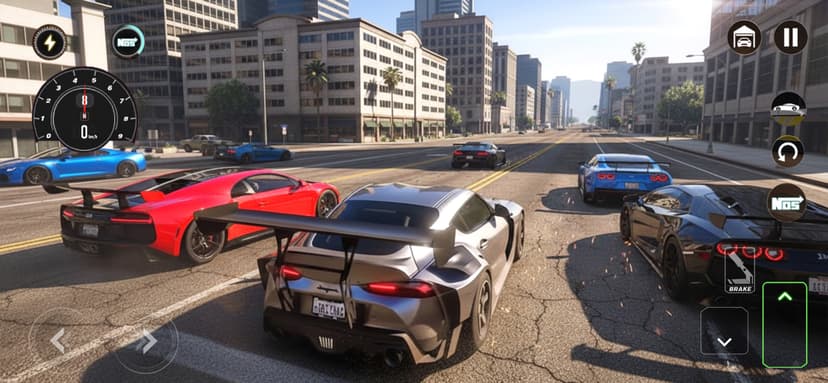 Real Car Driving City 3d Game screenshot 2 - screenshot