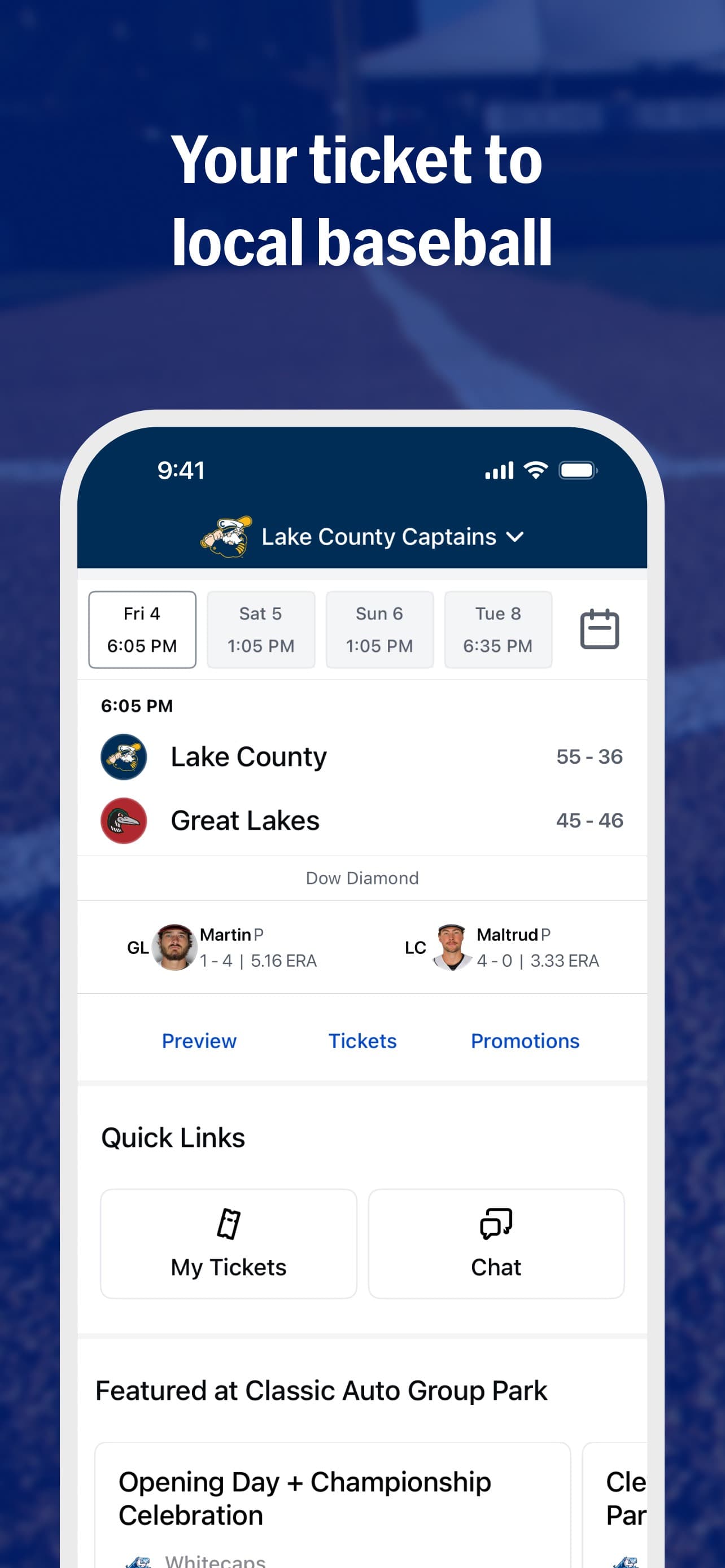 MiLB screenshot 1 - screenshot