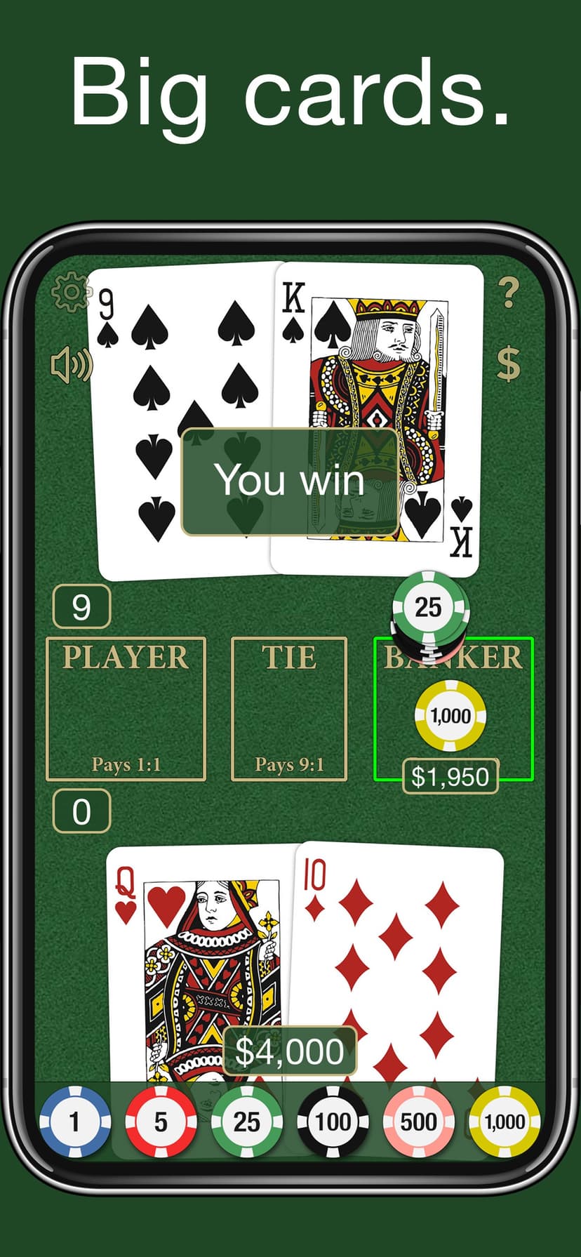 Baccarat ∙ screenshot 1 - screenshot