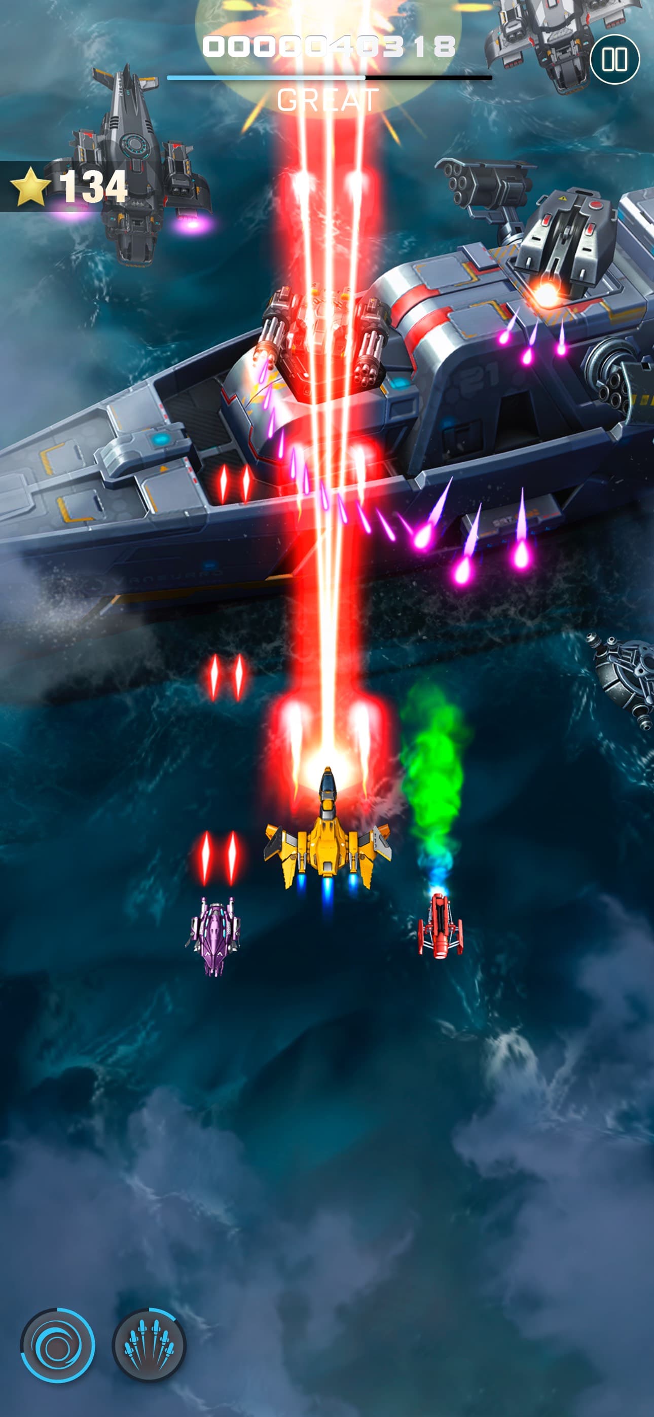 Red Hunt: Wings of Invaders screenshot 4 - screenshot