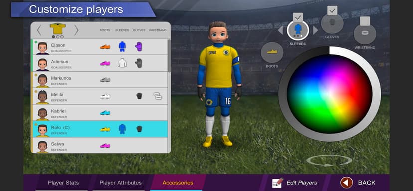 Pro League Soccer screenshot 4 - screenshot