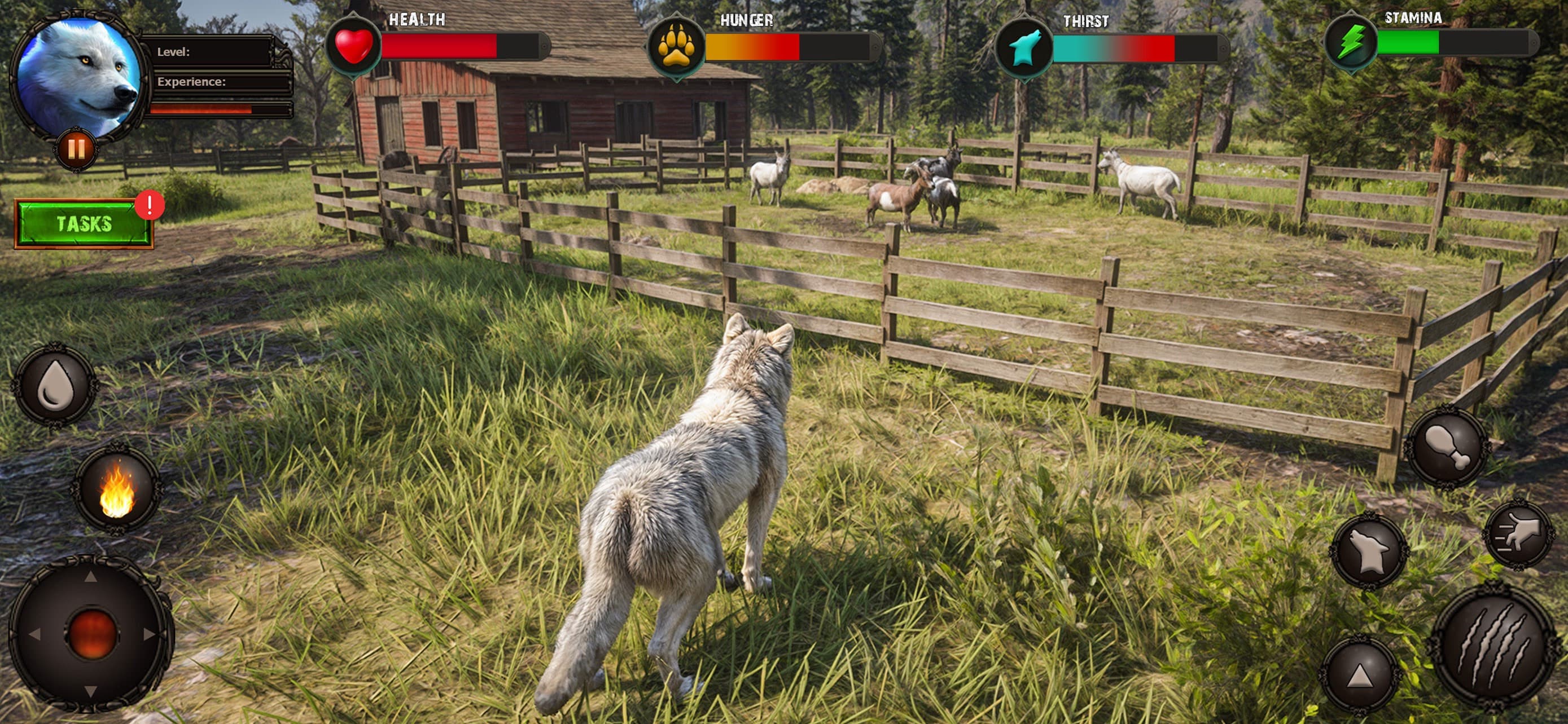 Real Wolf Simulator: Rpg Games screenshot 1 - screenshot