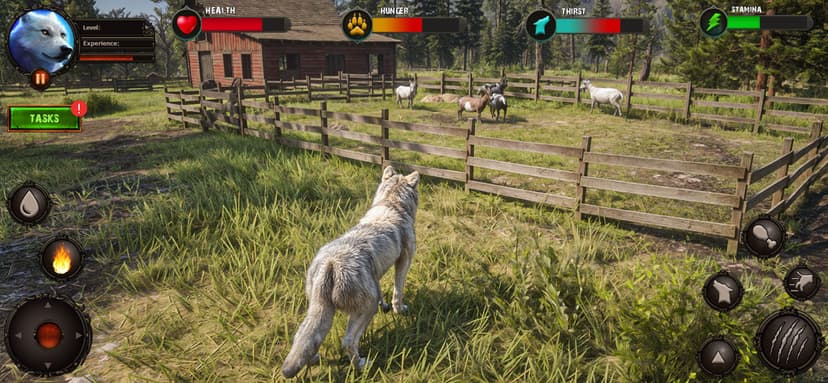 Real Wolf Simulator: Rpg Games screenshot 1 - screenshot