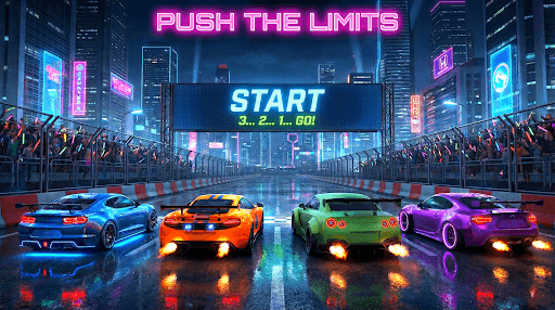 Neon City Racing: Drag & Drift screenshot 5 - screenshot