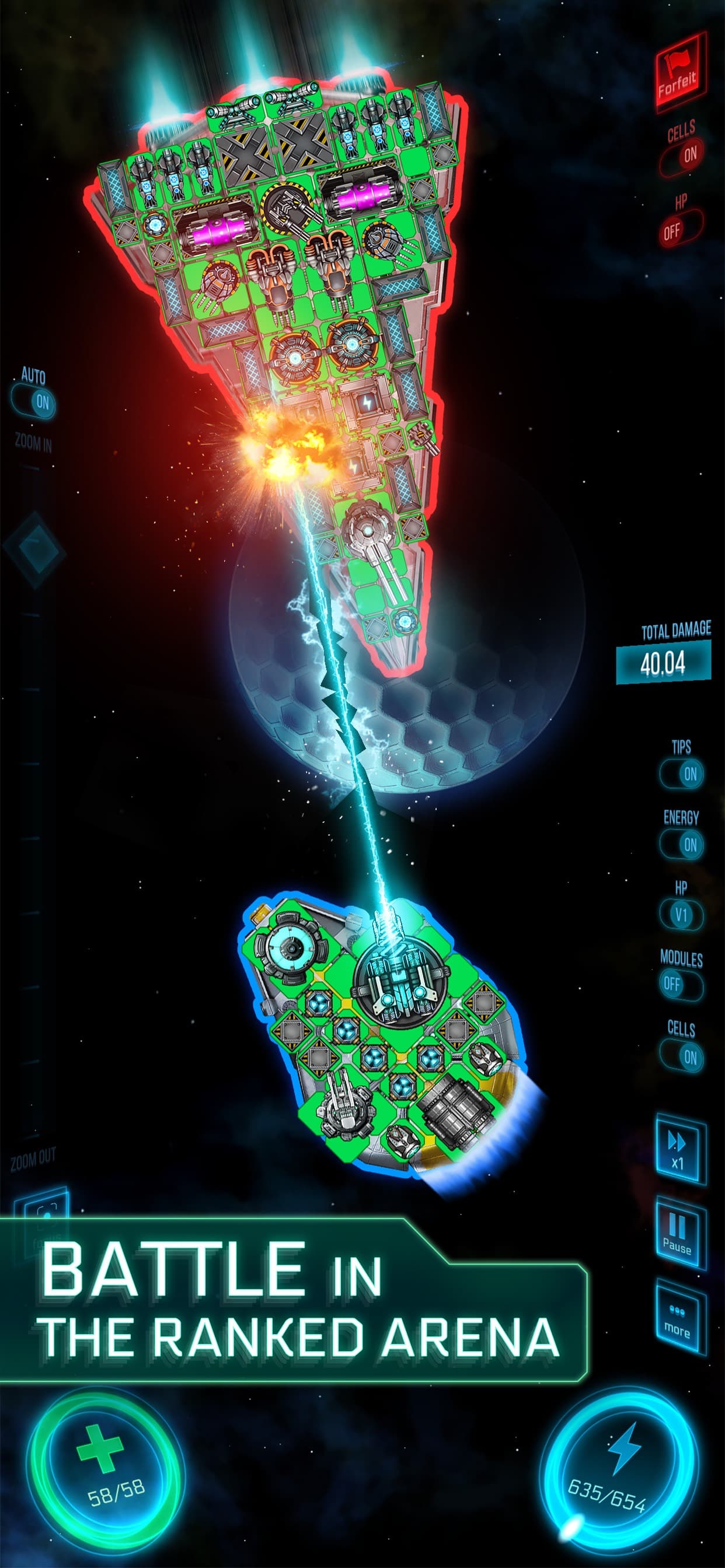 Space Arena: Construct & Fight screenshot 2 - screenshot