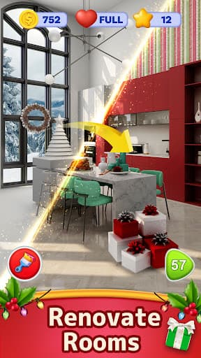 Christmas Home Design Game screenshot 2 - screenshot