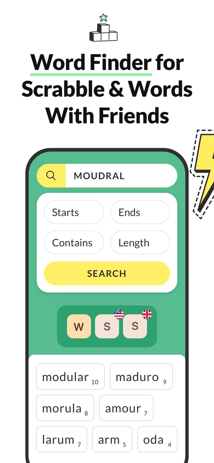 Wordfinder by WordTips screenshot 2 - screenshot