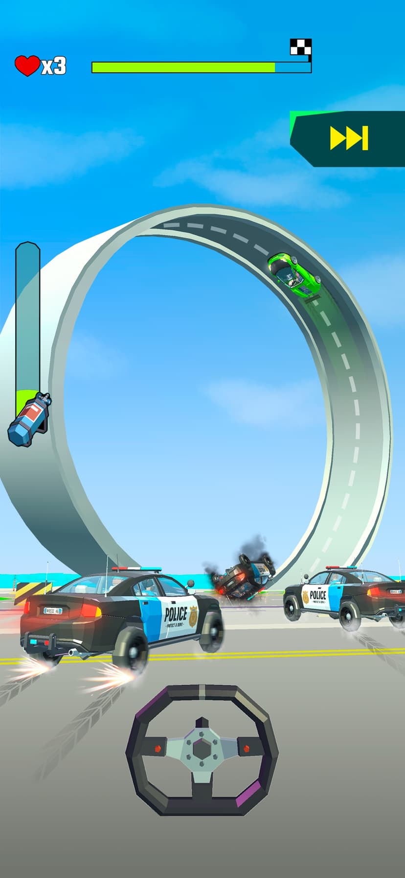 Crazy Rush 3D - Police Chase screenshot 8 - screenshot