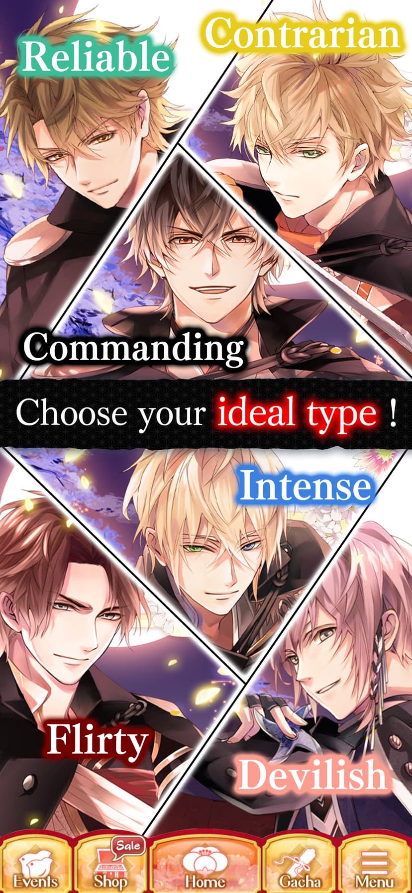 IkemenSengoku Otome Anime Game screenshot 1 - screenshot