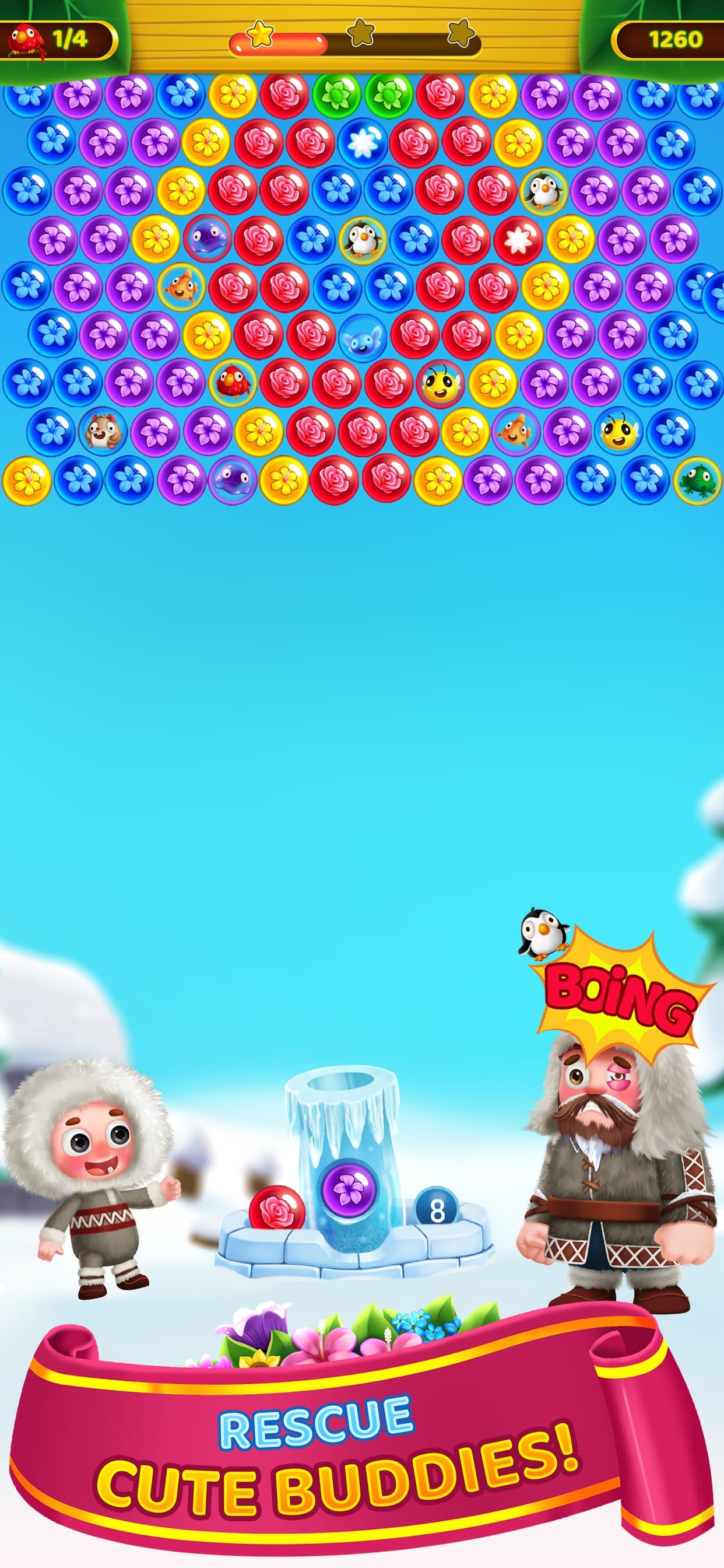 Flower Games - Bubble Pop 2024 screenshot 5 - screenshot