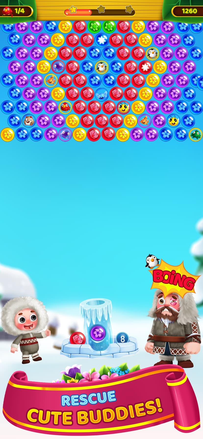 Flower Games - Bubble Pop 2024 screenshot 5 - screenshot