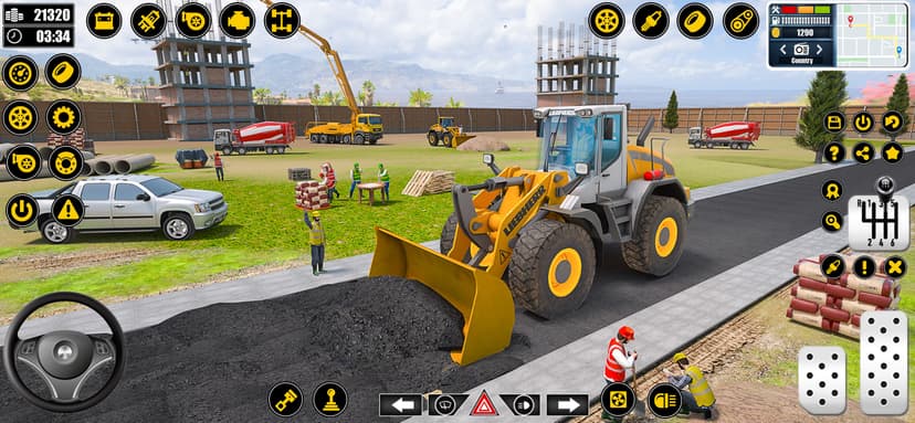 Road Builder Construction Game screenshot 3 - screenshot