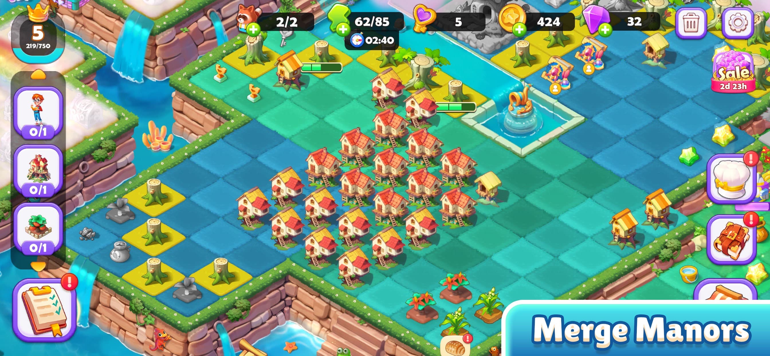 Merge Dreamland - Magic Island screenshot 3 - screenshot