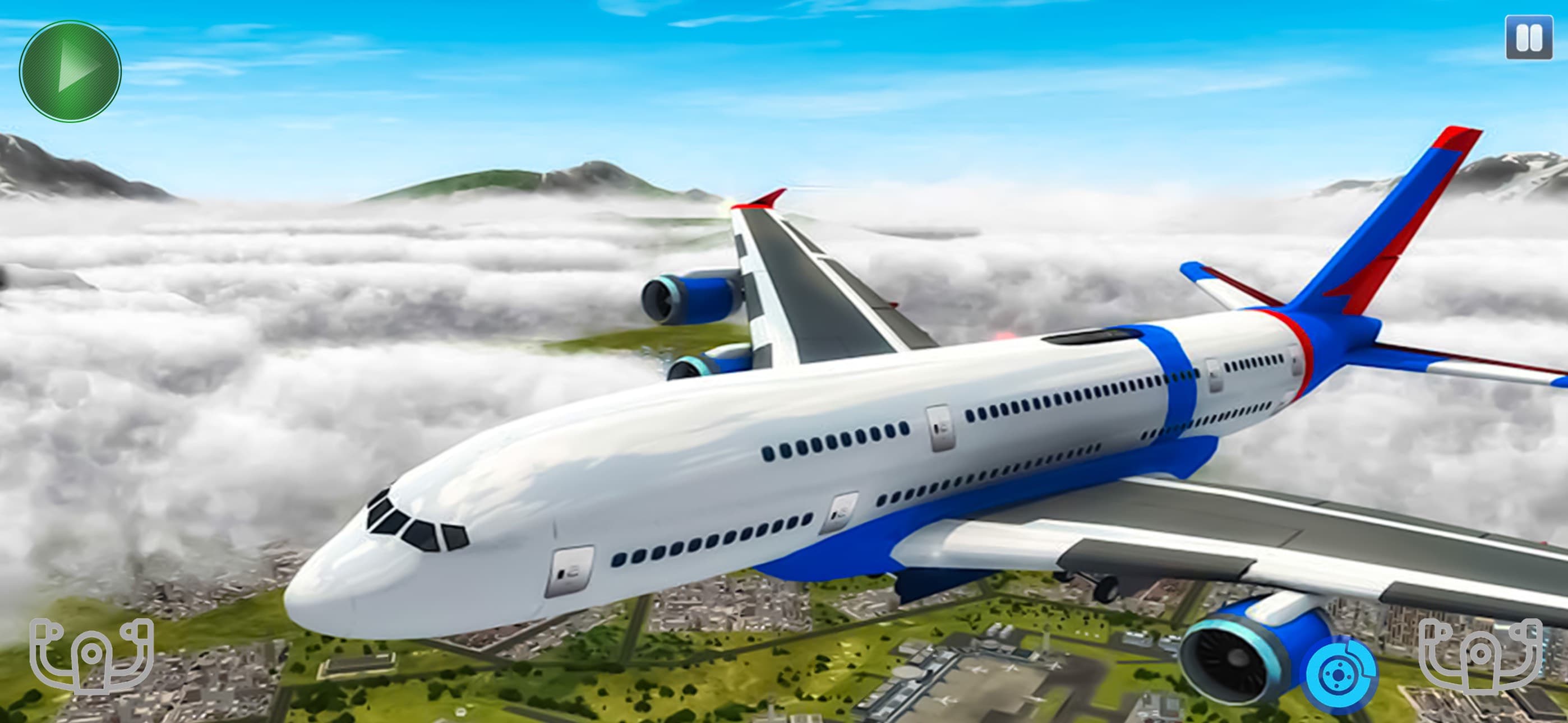 Passenger Aeroplane Fly Games screenshot 2 - screenshot