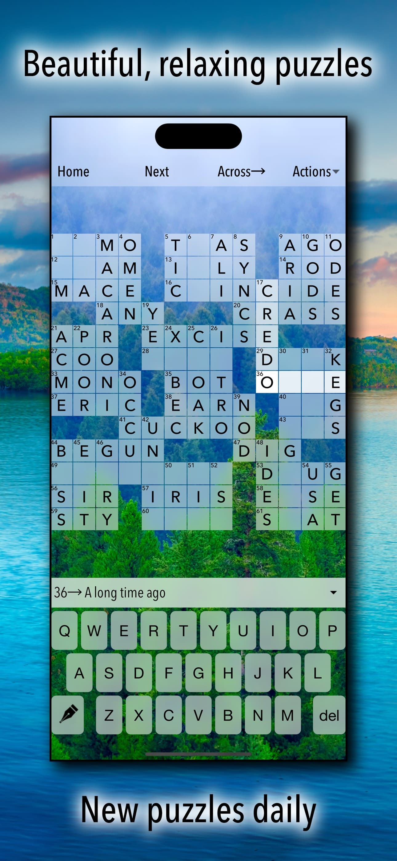 Crossword Puzzles! screenshot 1 - screenshot