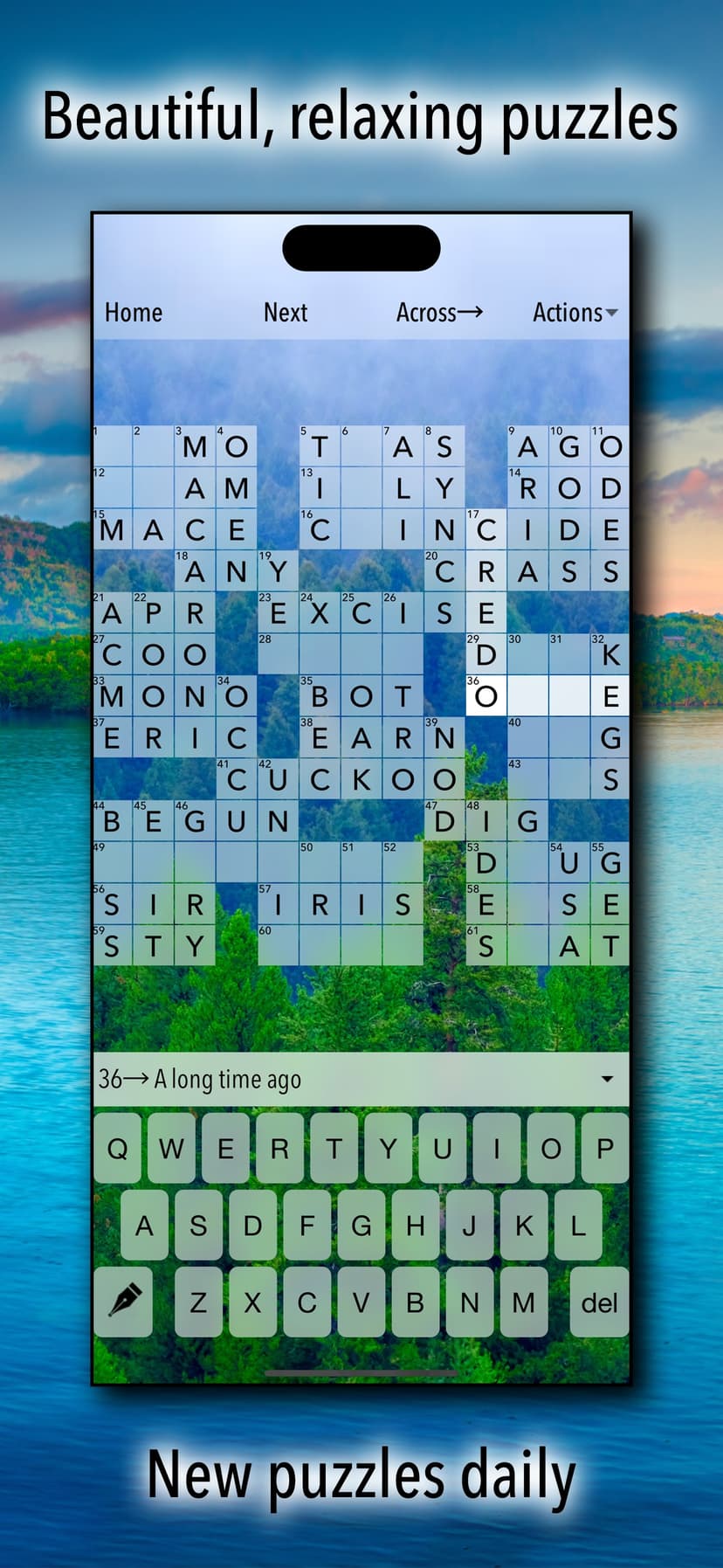 Crossword Puzzles! screenshot 1 - screenshot
