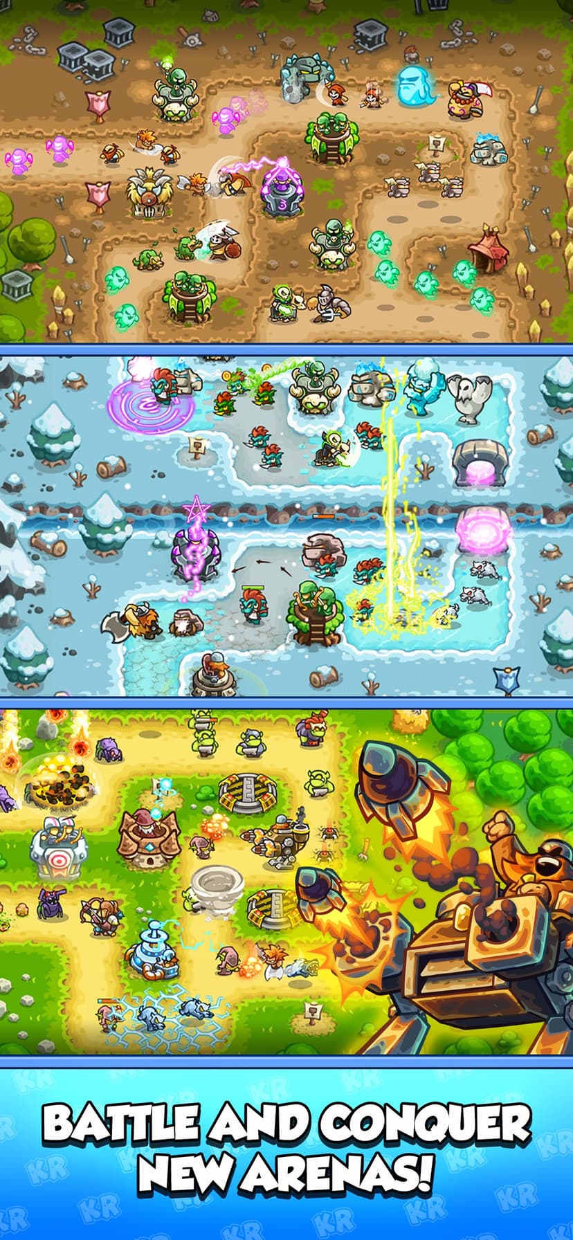 Kingdom Rush Battles: TD Game screenshot 3 - screenshot