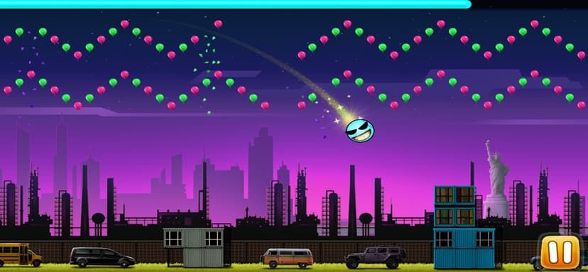 Flick Baseball Super Homerun screenshot 1 - screenshot