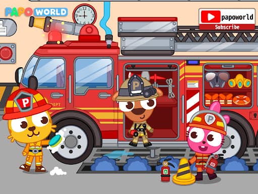Papo Town Fire Department screenshot 9 - screenshot