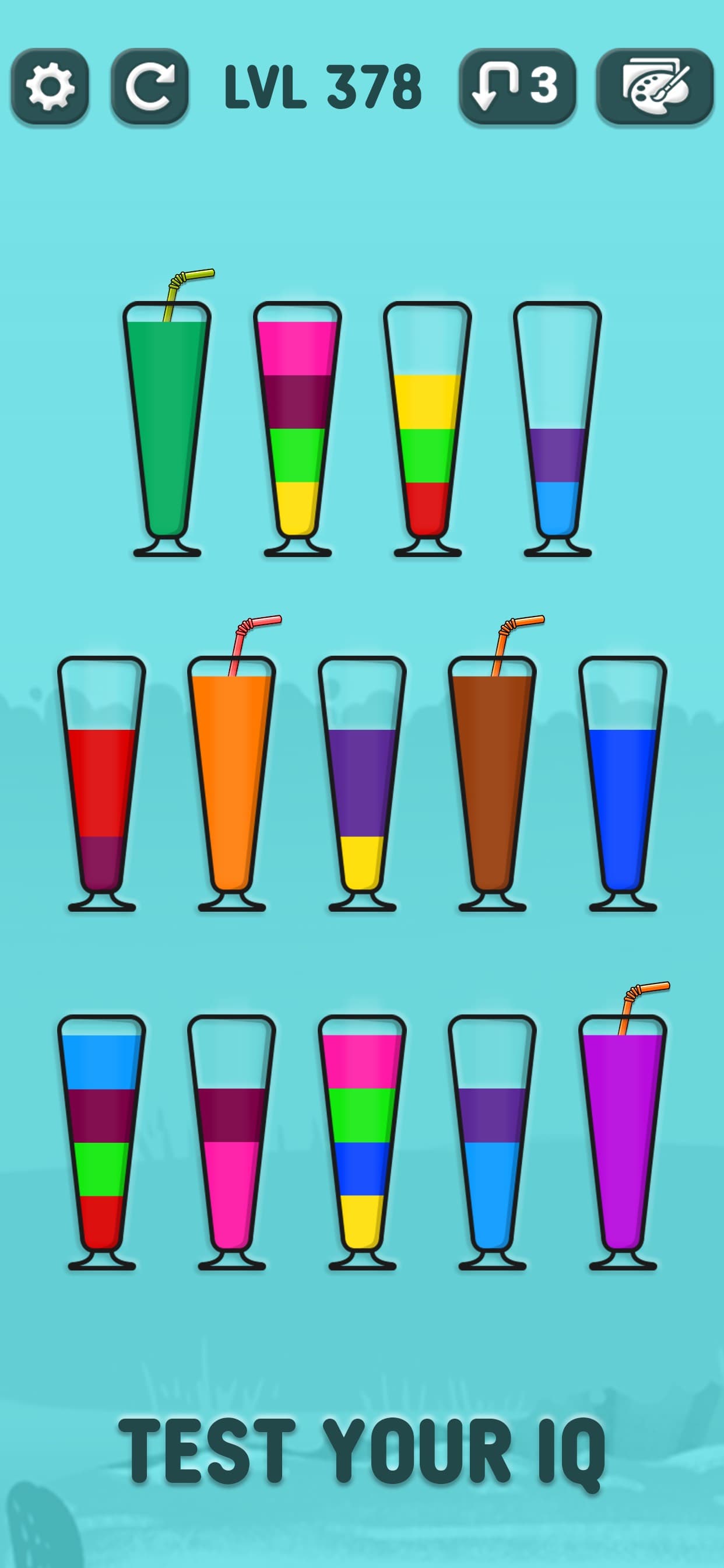 SortPuz 3d - Soda water Sort screenshot 4 - screenshot