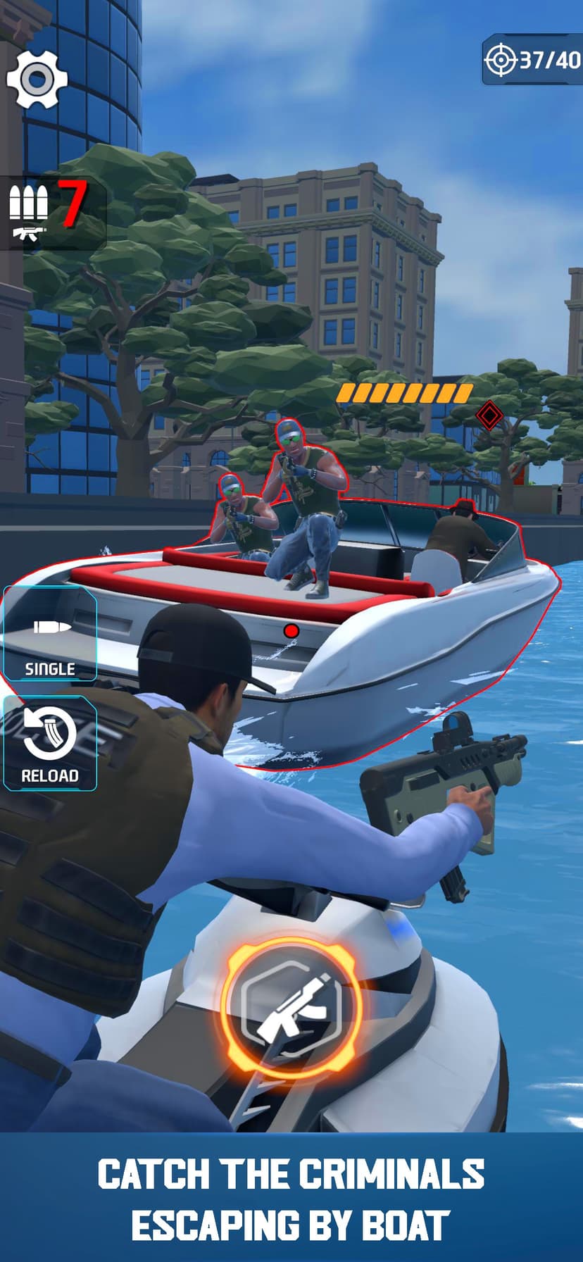 Cop Pursuit: Gun Shooting screenshot 1 - screenshot