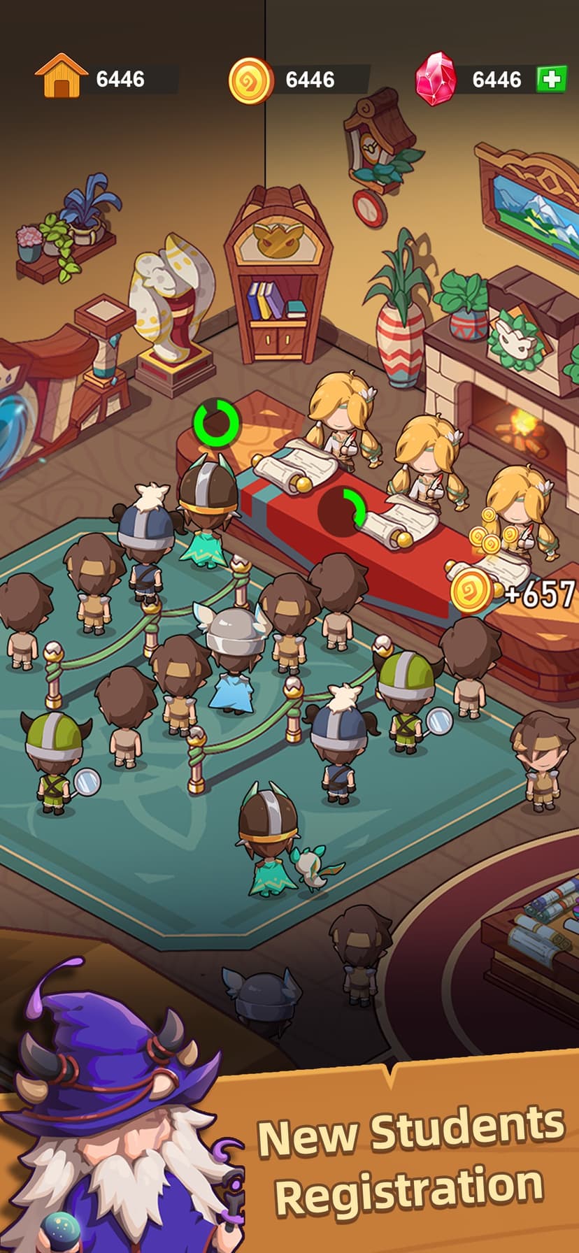 Idle Dragon School—Tycoon Game screenshot 3 - screenshot