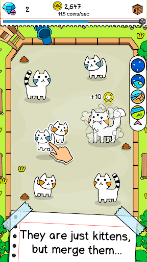 Cat Evolution: Merge Animals screenshot 6 - screenshot