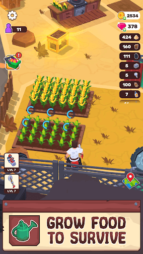 Wasteland Life: Survival Idle screenshot 3 - screenshot