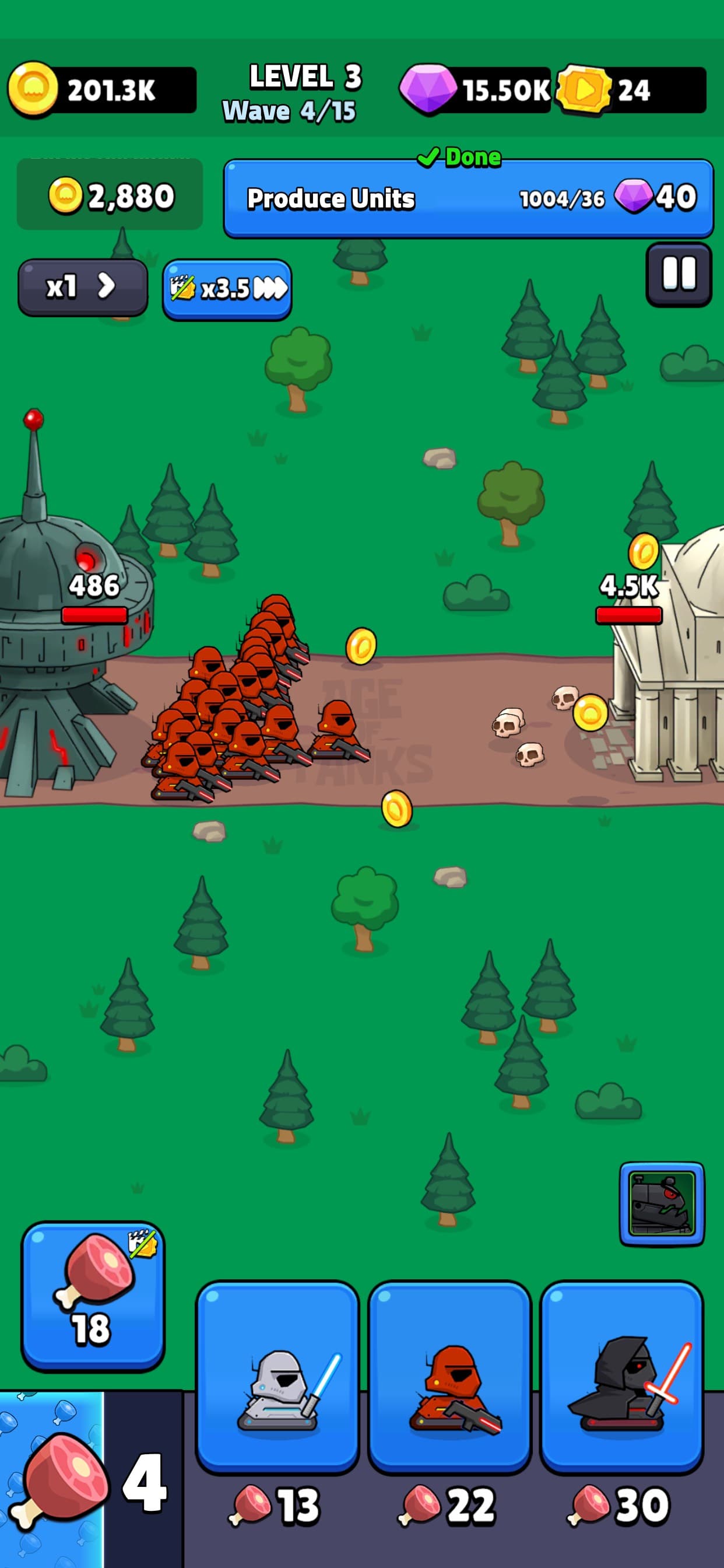 Age of Tanks Warriors: TD War screenshot 1 - screenshot