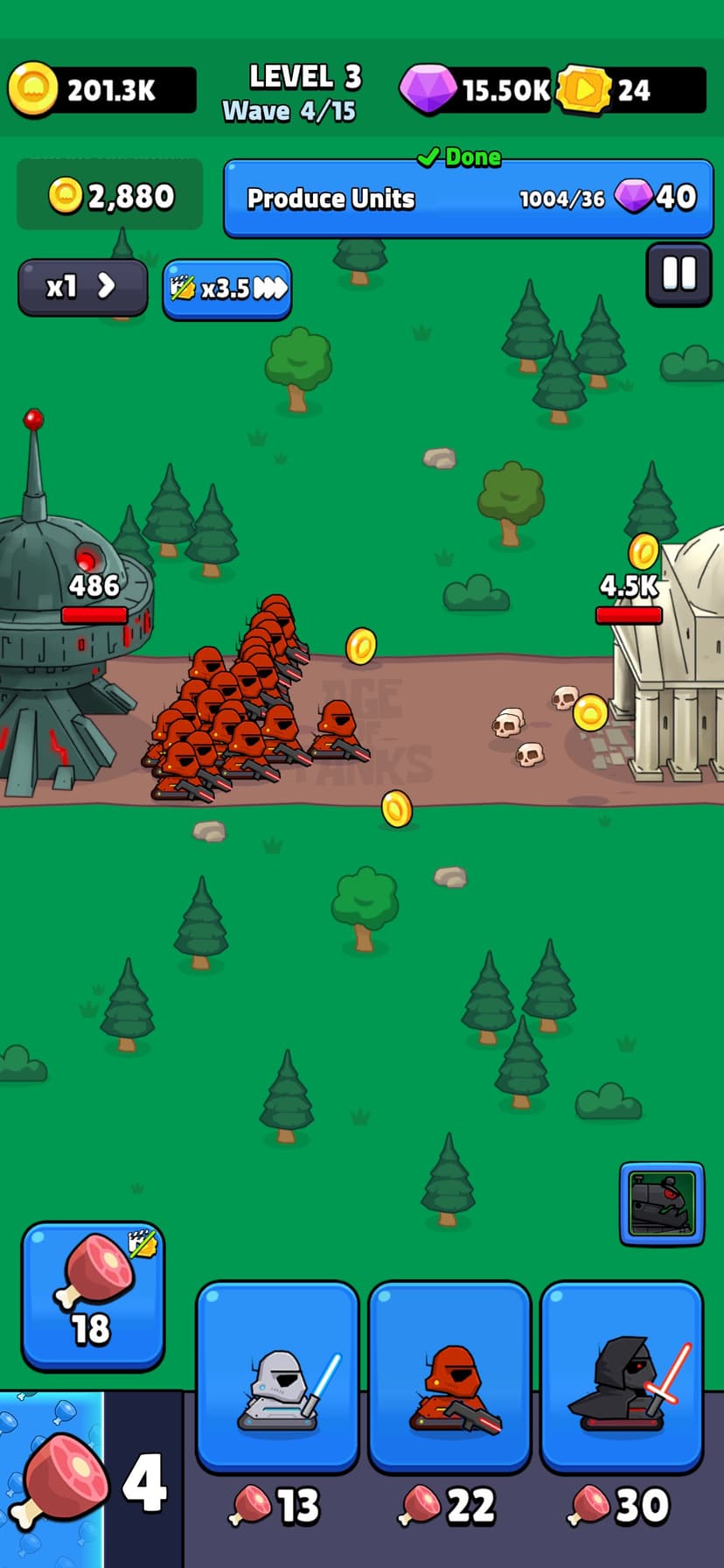 Age of Tanks Warriors: TD War screenshot 1 - screenshot