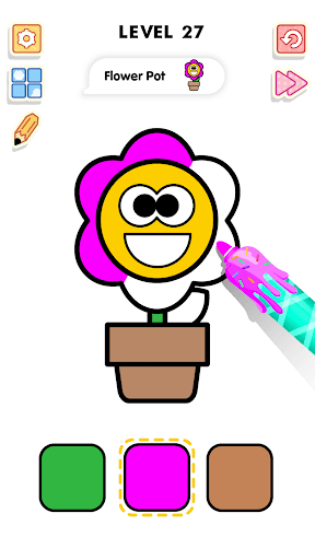 Color & Draw : Satisfying Game screenshot 3 - screenshot