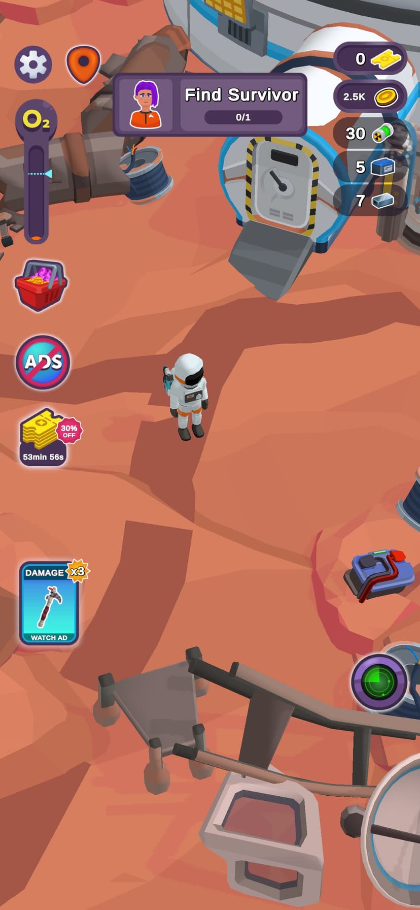 Mars Survivor - Loot & build screenshot 1 - screenshot