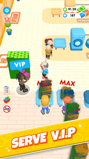 Laundry Rush - Idle Game screenshot 7 - screenshot