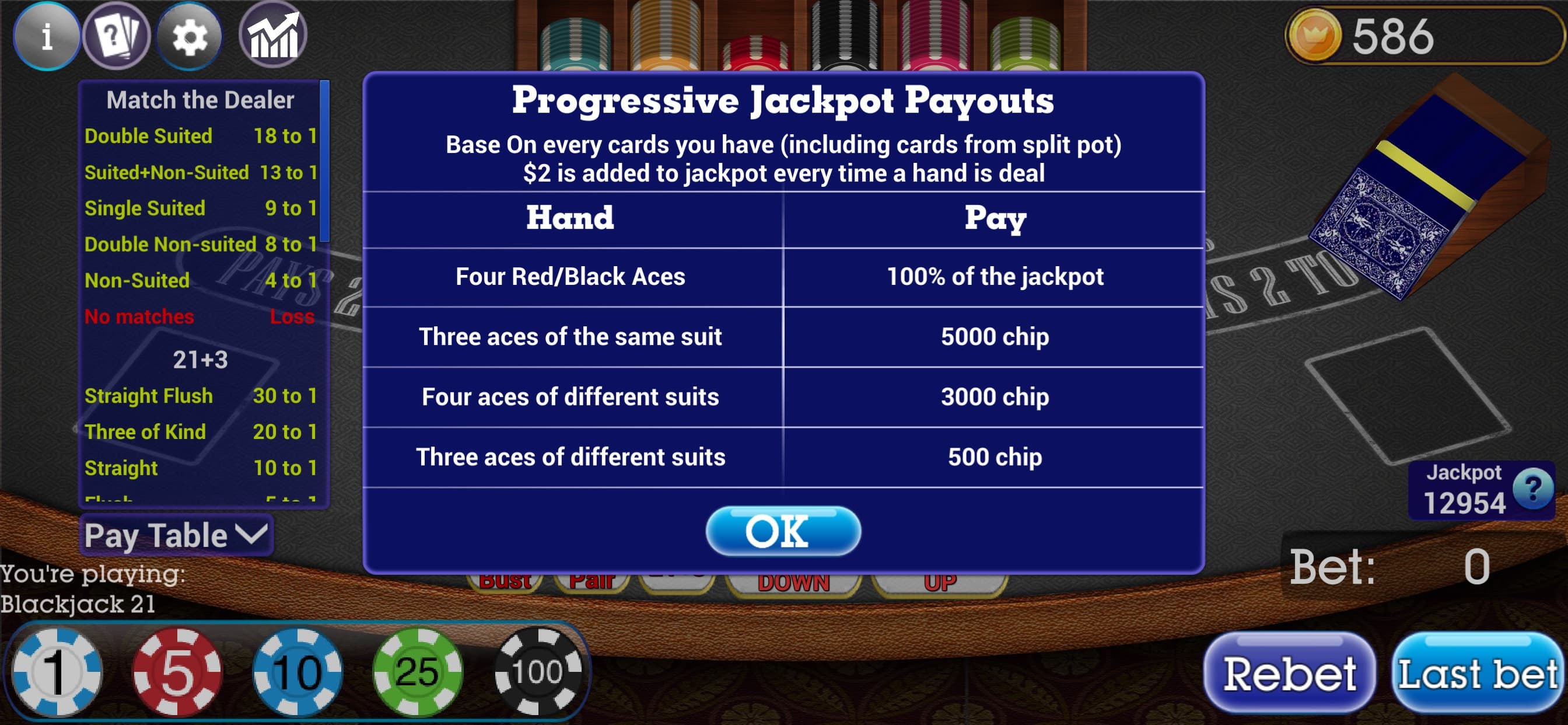 Blackjack 21 Collection screenshot 8 - screenshot