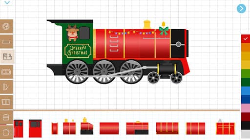 Christmas Train Game For Kids screenshot 2 - screenshot