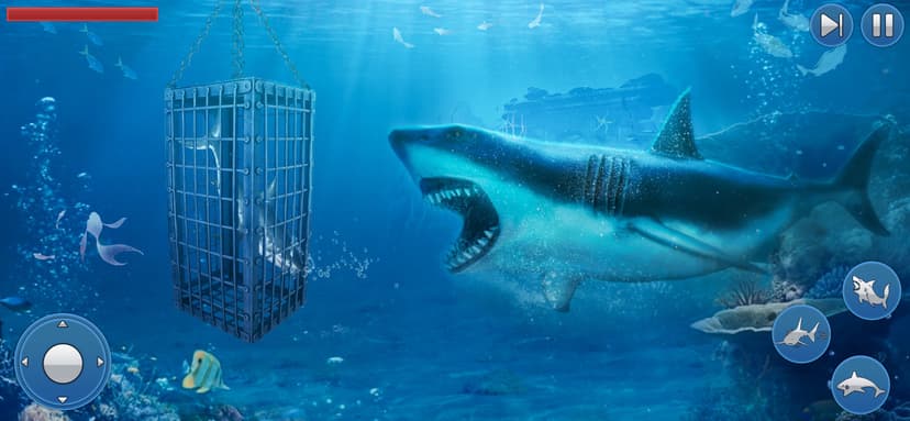 Survival Underwater Shark Game screenshot 4 - screenshot