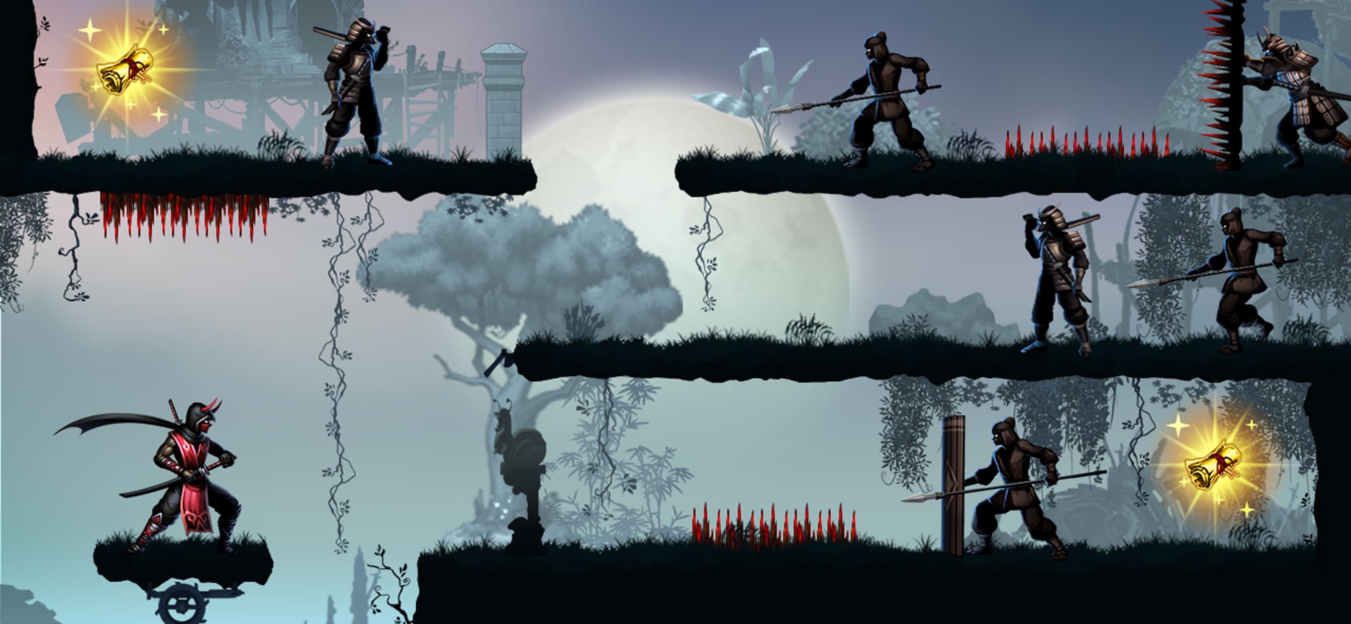 Ninja Warrior - Shadow Fight screenshot 1 - screenshot