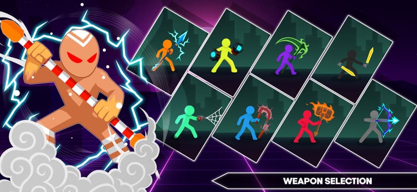 Stickman War Lightsaber Games screenshot 3 - screenshot