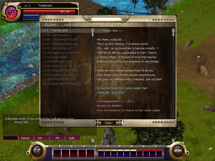 Null - screenshot