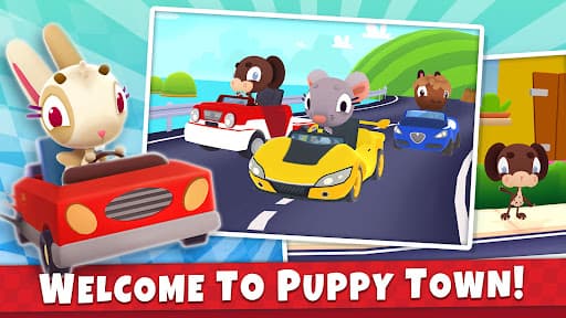 Puppy Cars – Kids Racing Game screenshot 1 - screenshot