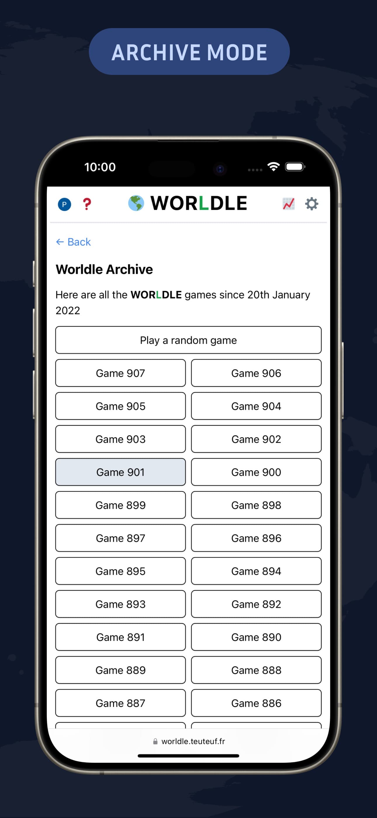 Worldle - Guess The Country! screenshot 8 - screenshot