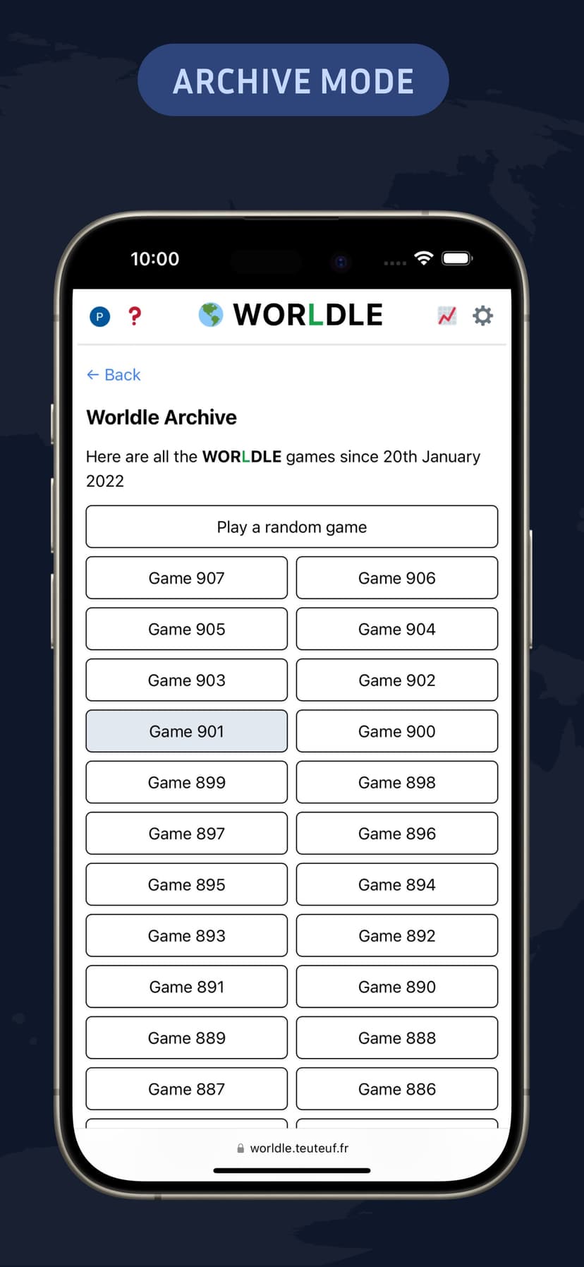 Worldle - Guess The Country! screenshot 8 - screenshot