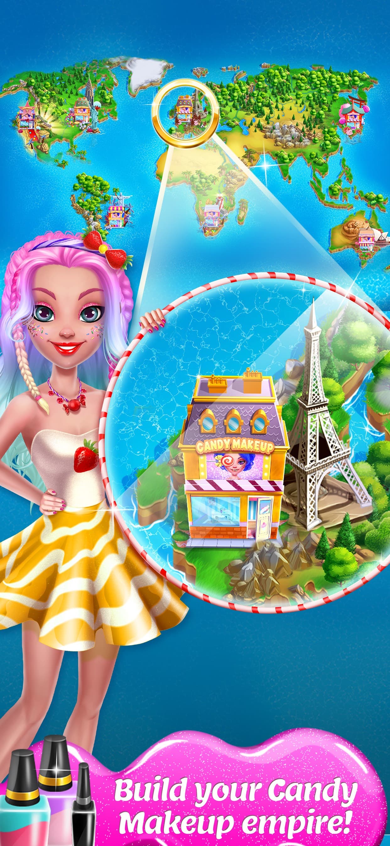 Candy Makeup Beauty Game screenshot 5 - screenshot