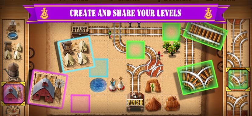 Rail Maze 2: Train puzzle game screenshot 2 - screenshot