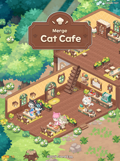 Merge Cat Cafe: Deco screenshot 16 - screenshot